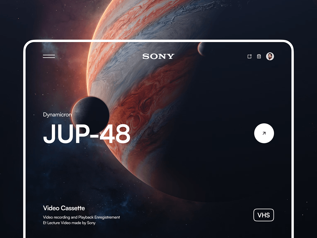 Sony VHS Visual UI Image 12