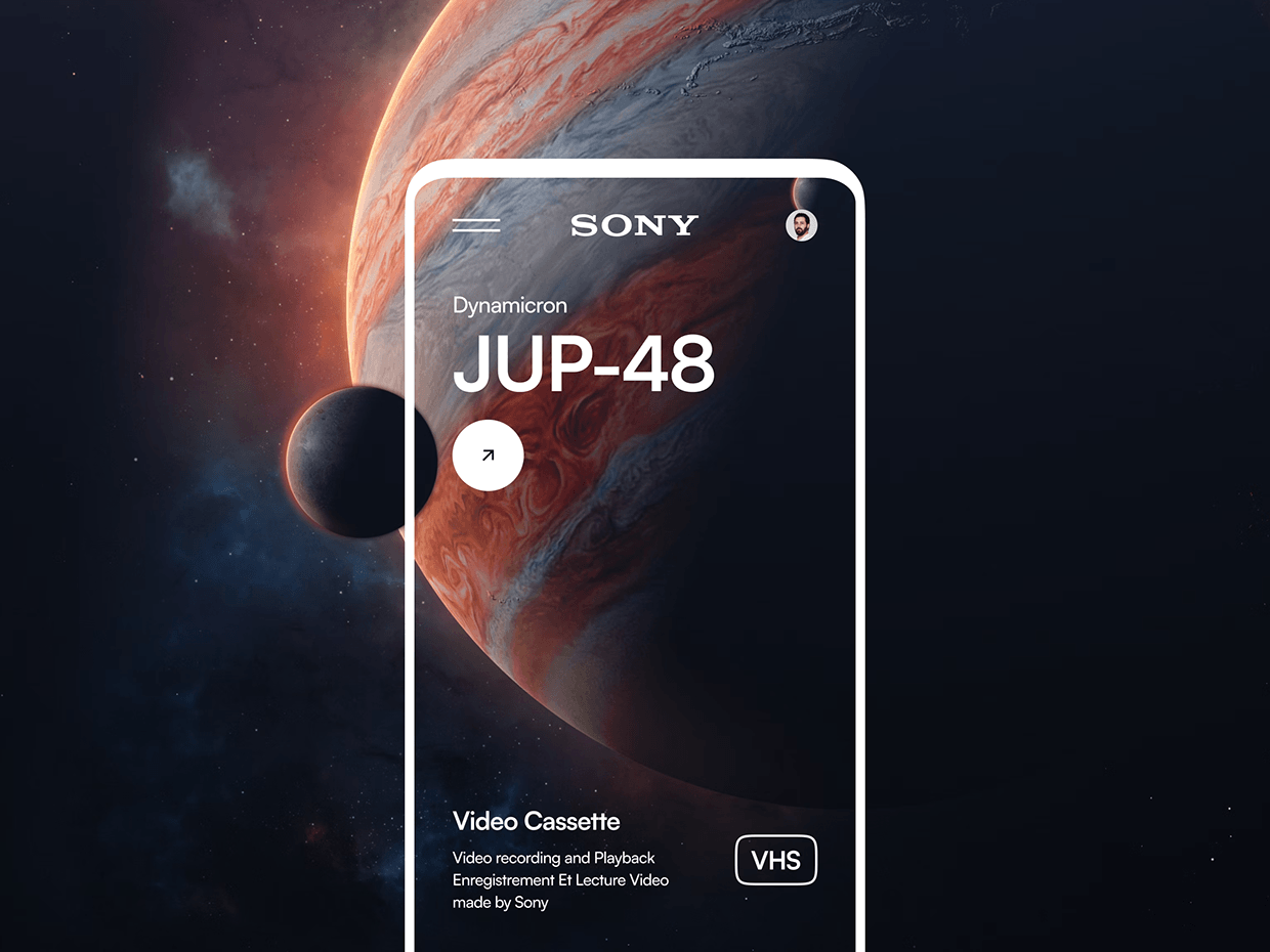 Sony VHS Visual UI Image 13