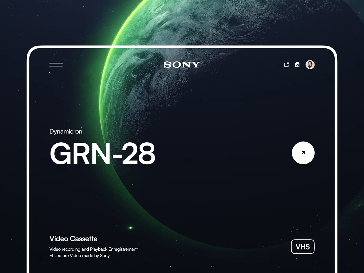 Sony VHS Visual UI Image 14