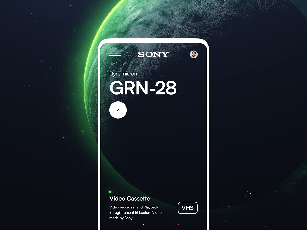 Sony VHS Visual UI Image 15