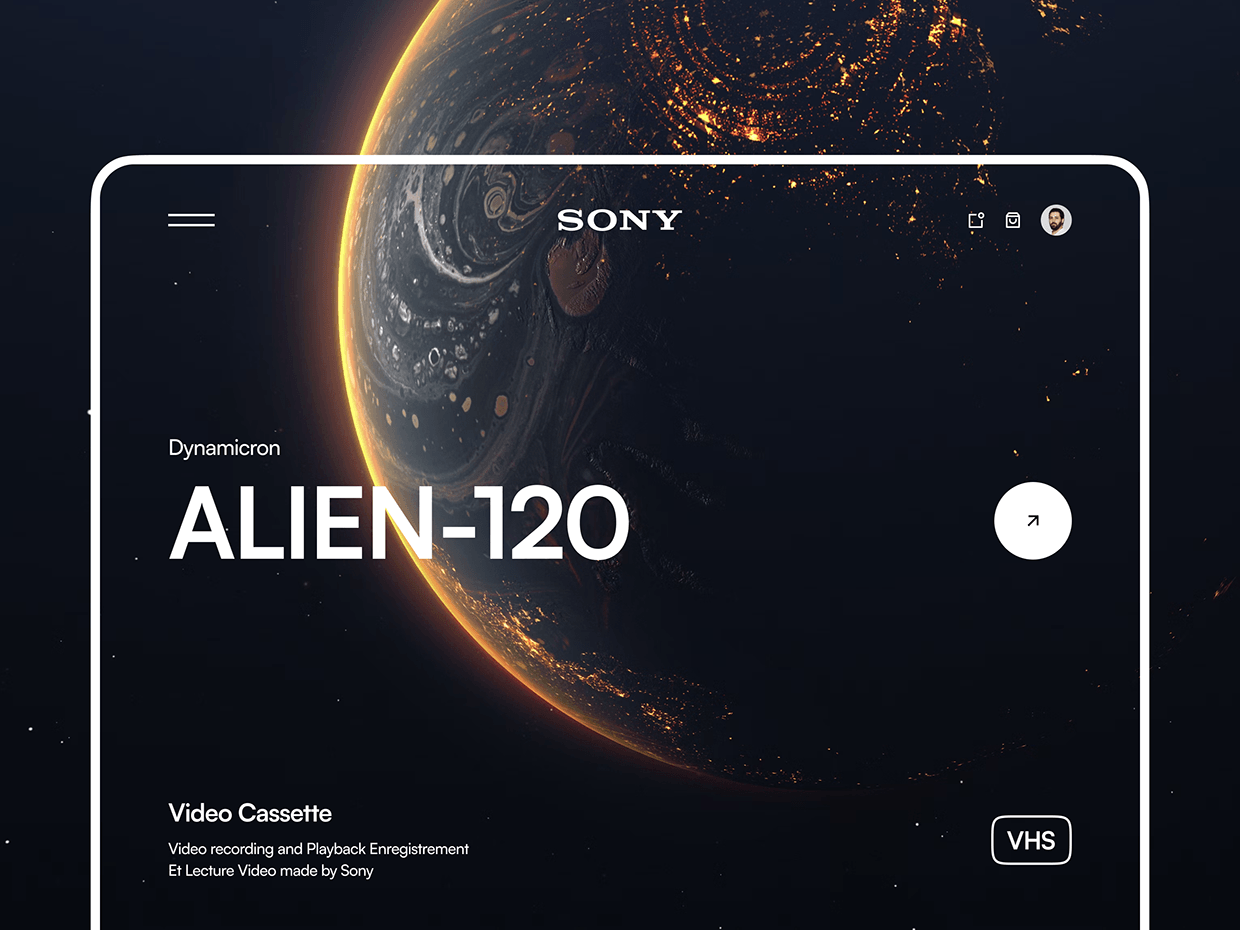 Sony VHS Visual UI Image 16