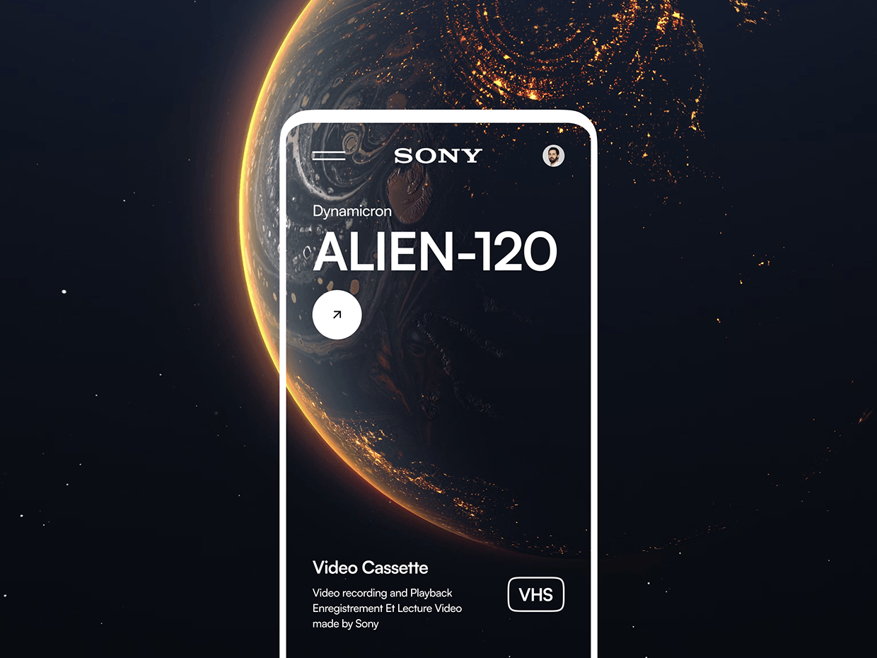 Sony VHS Visual UI Image 17