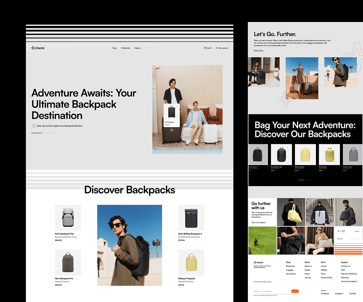 Chanta™ Backpack Store Image 9