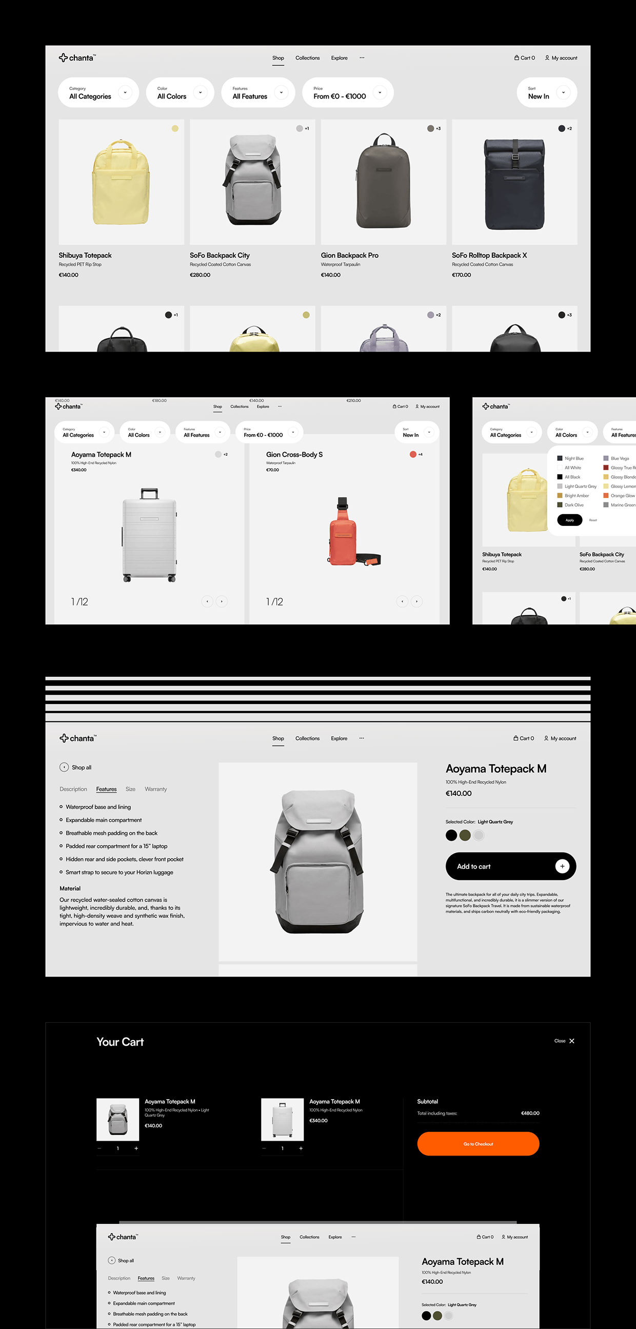 Chanta™ Backpack Store Image 13