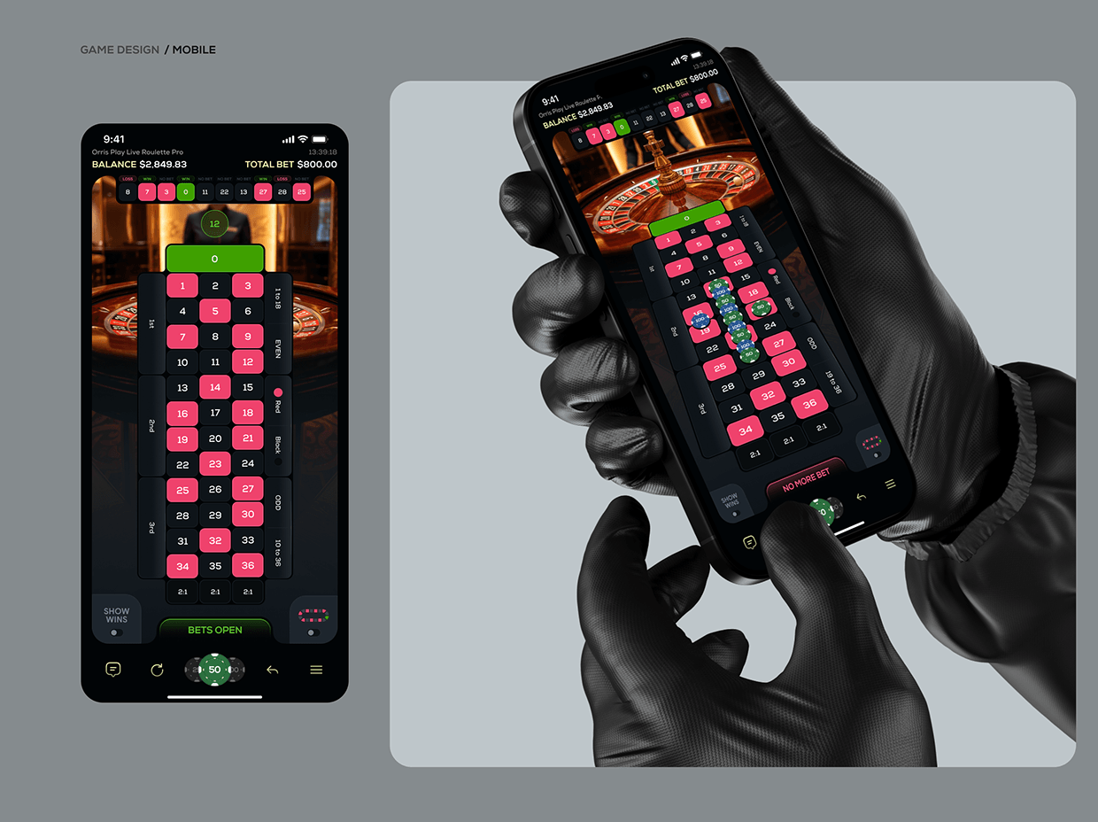 Orris Live Roulette PRO Image 5