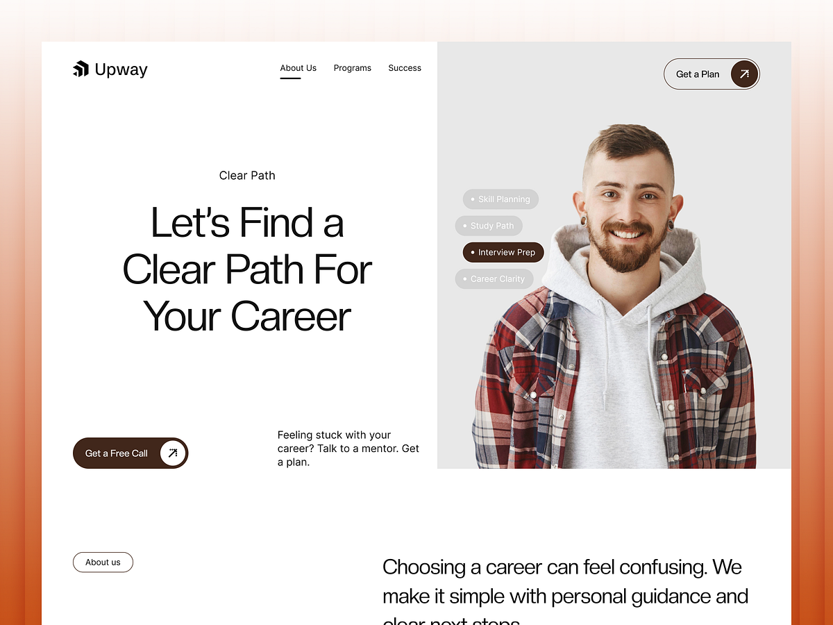 Career Coaching Website Design for Trust and Conversion Image 0