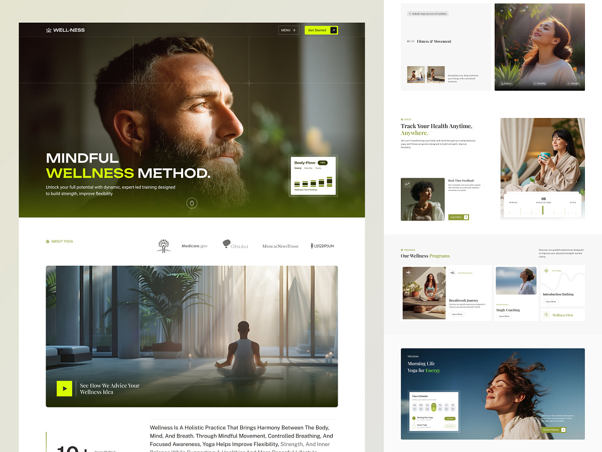 Mental Health Clinic Web Design