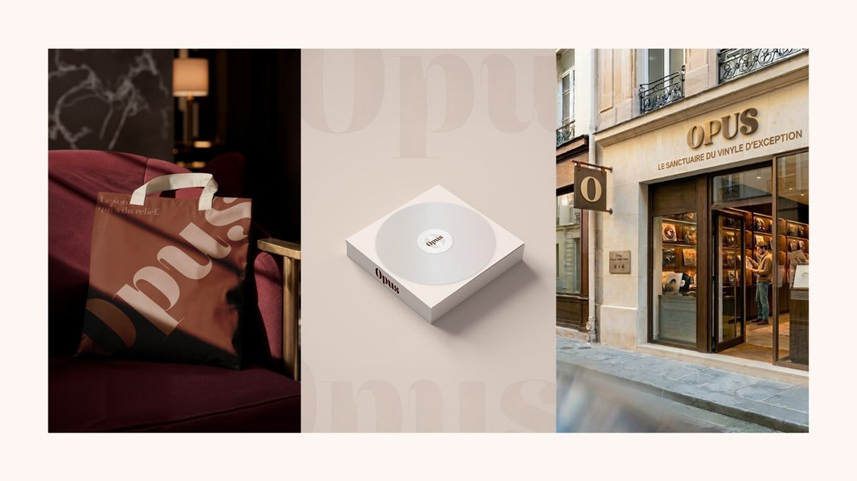 Opus, Premium Vinyl Store | Brand Identity & UI/UX Image 3