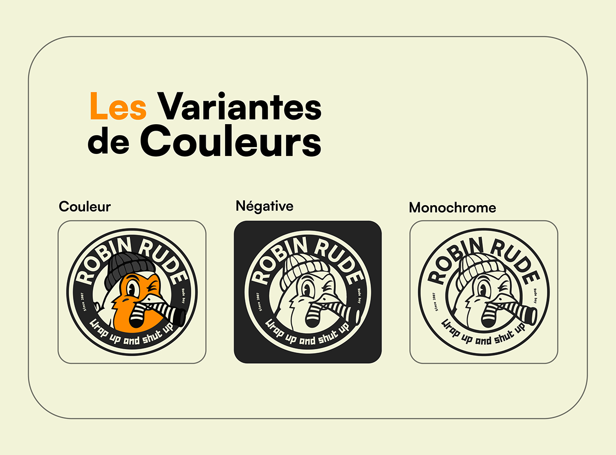 ROBIN RUDE — Visual Identity & Brand Guidelines Image 6