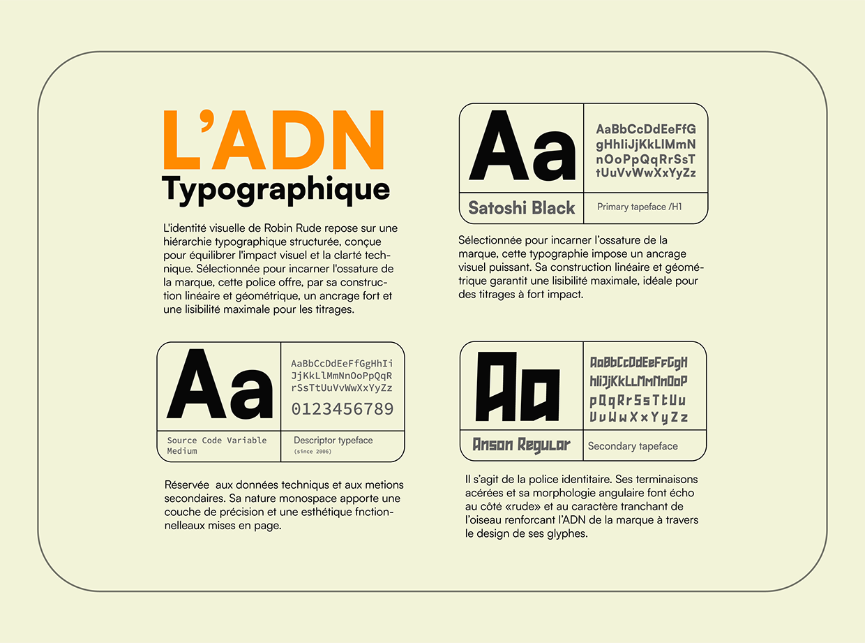 ROBIN RUDE — Visual Identity & Brand Guidelines Image 14