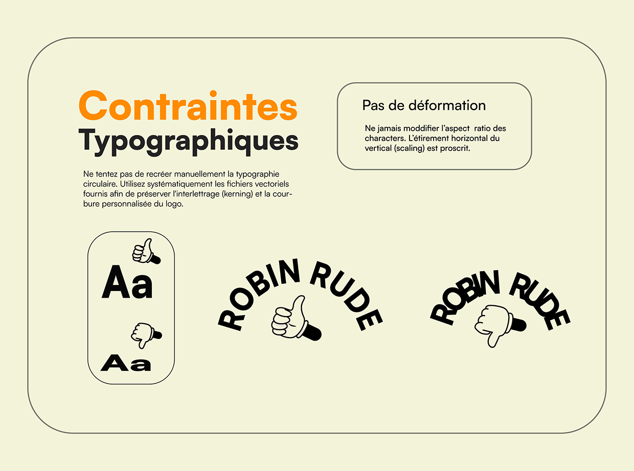 ROBIN RUDE — Visual Identity & Brand Guidelines Image 15