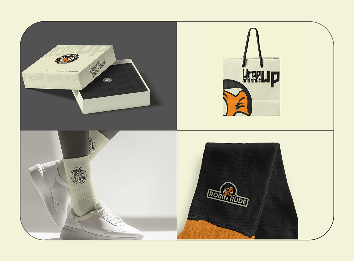 ROBIN RUDE — Visual Identity & Brand Guidelines Image 20
