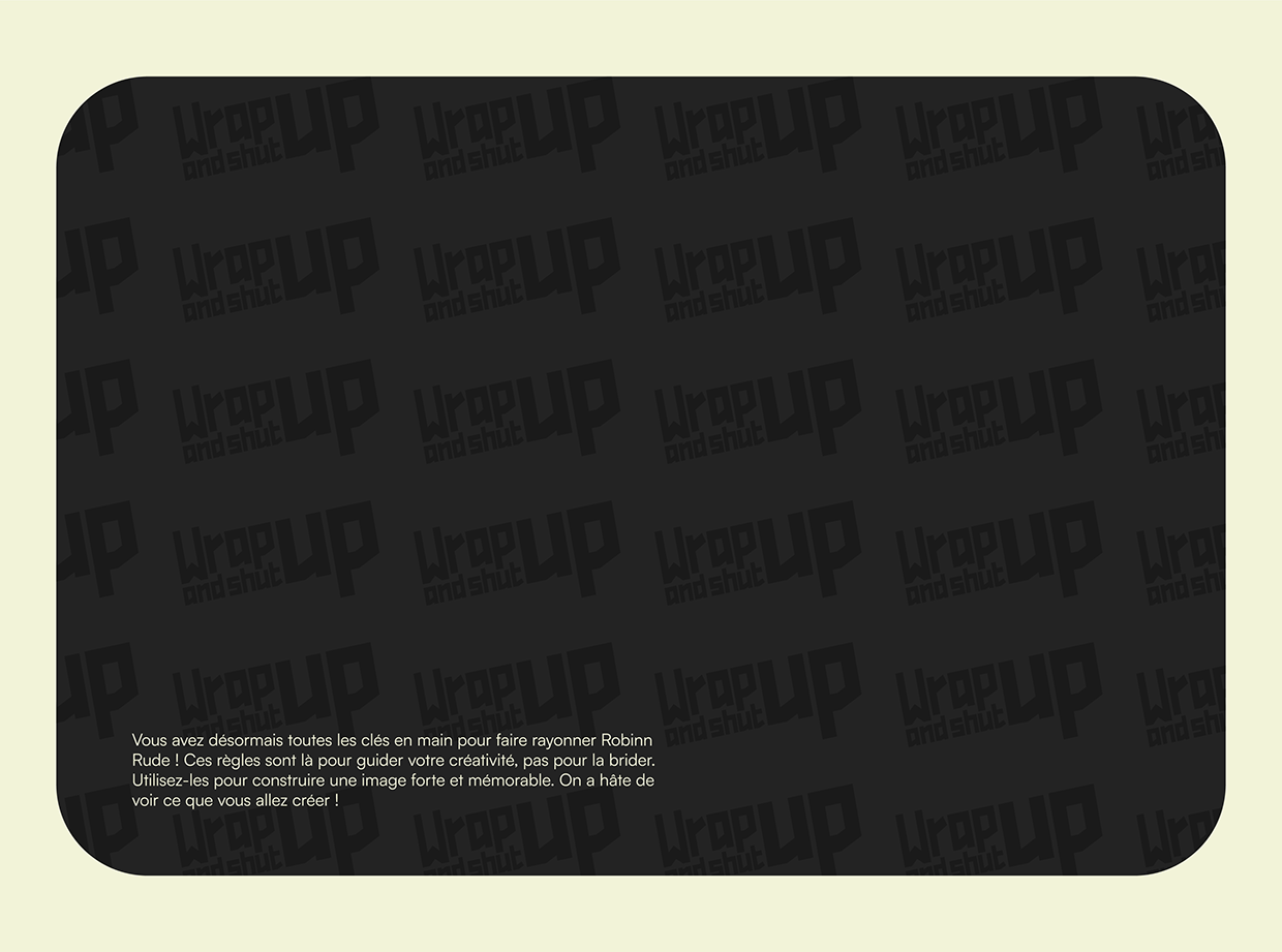 ROBIN RUDE — Visual Identity & Brand Guidelines Image 25