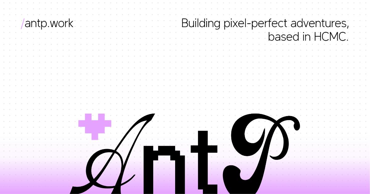An T. Pham — UX/UI Designer