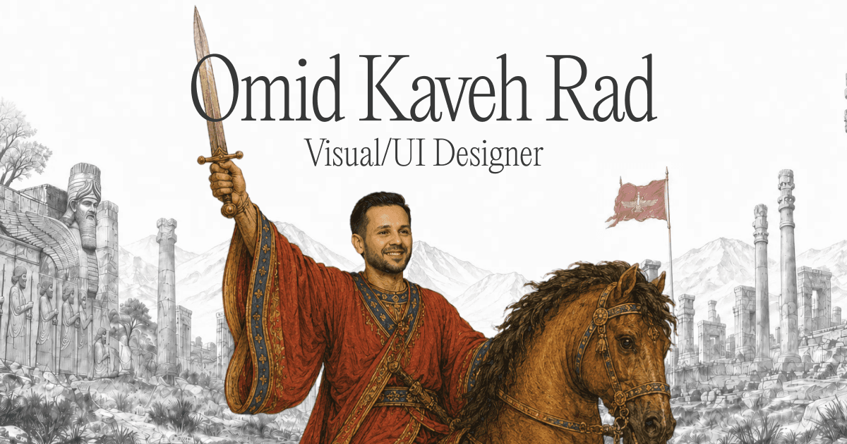 Omid Kaveh Rad - Portfolio Website