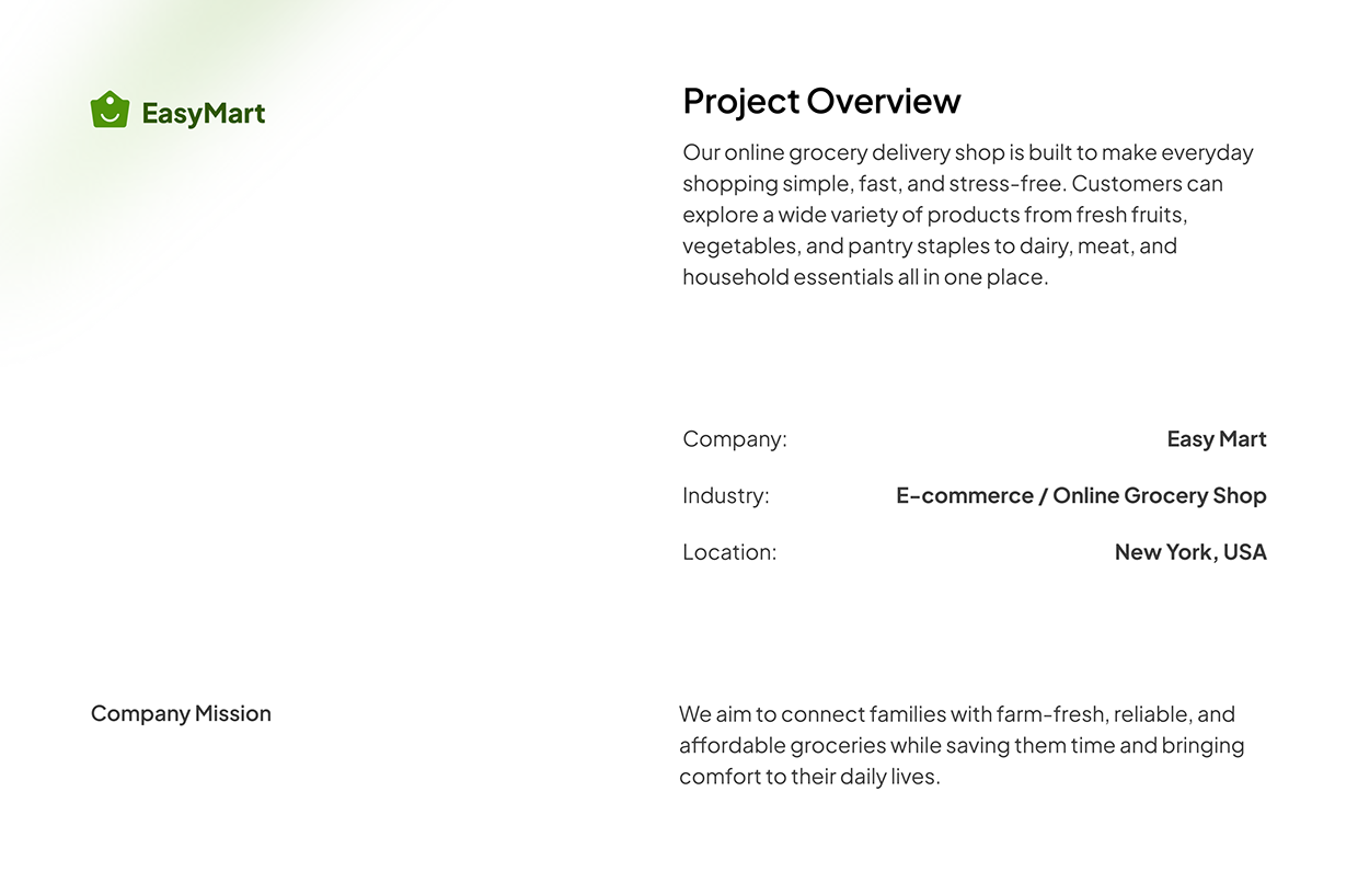 EasyMart | Grocery App UI UX Design | E-commerce Image 0