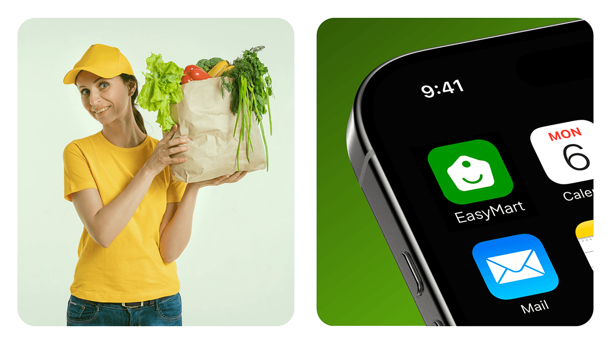 EasyMart | Grocery App UI UX Design | E-commerce Image 1