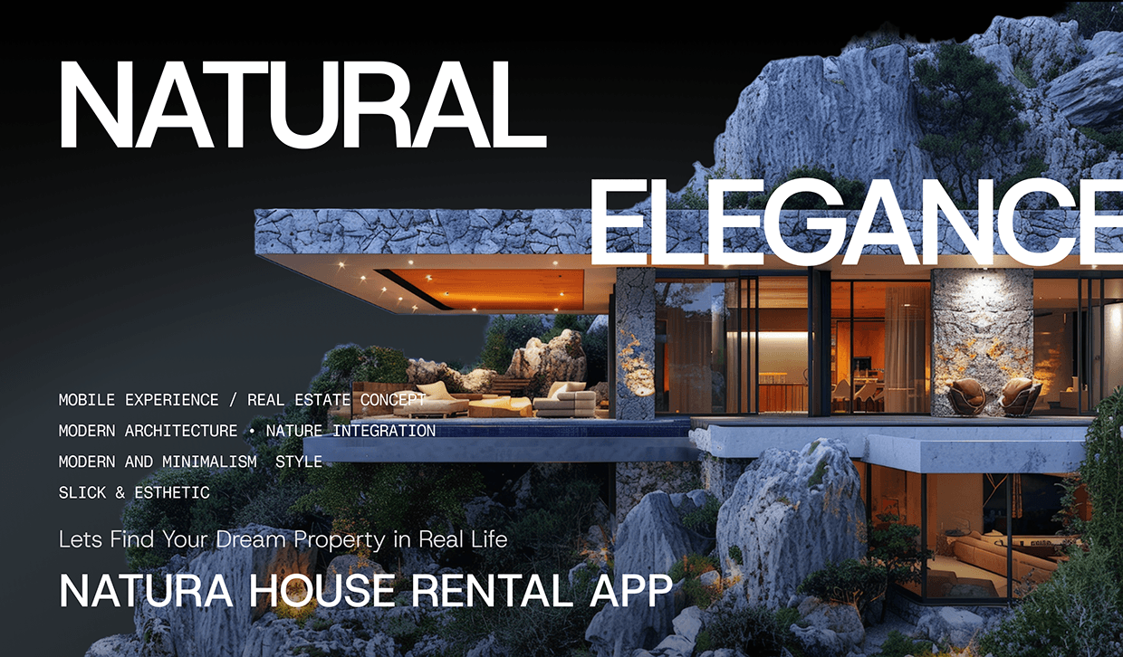 Natura | House Rental App | Modern UI/UX Design