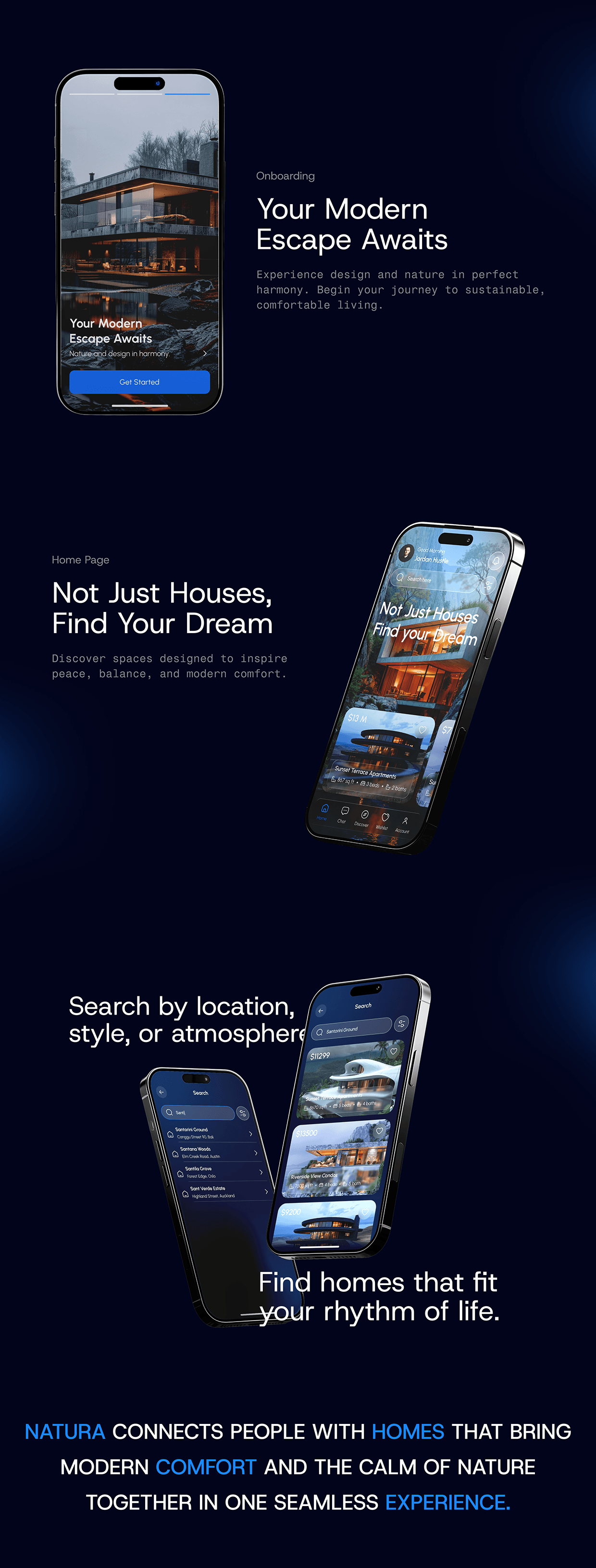 Natura | House Rental App | Modern UI/UX Design Image 11