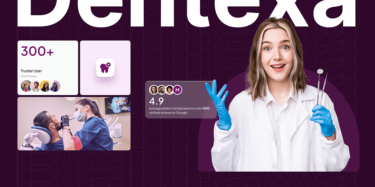 Dentexa | Modern Dental Care Landing Page UI/UX Design Image 3