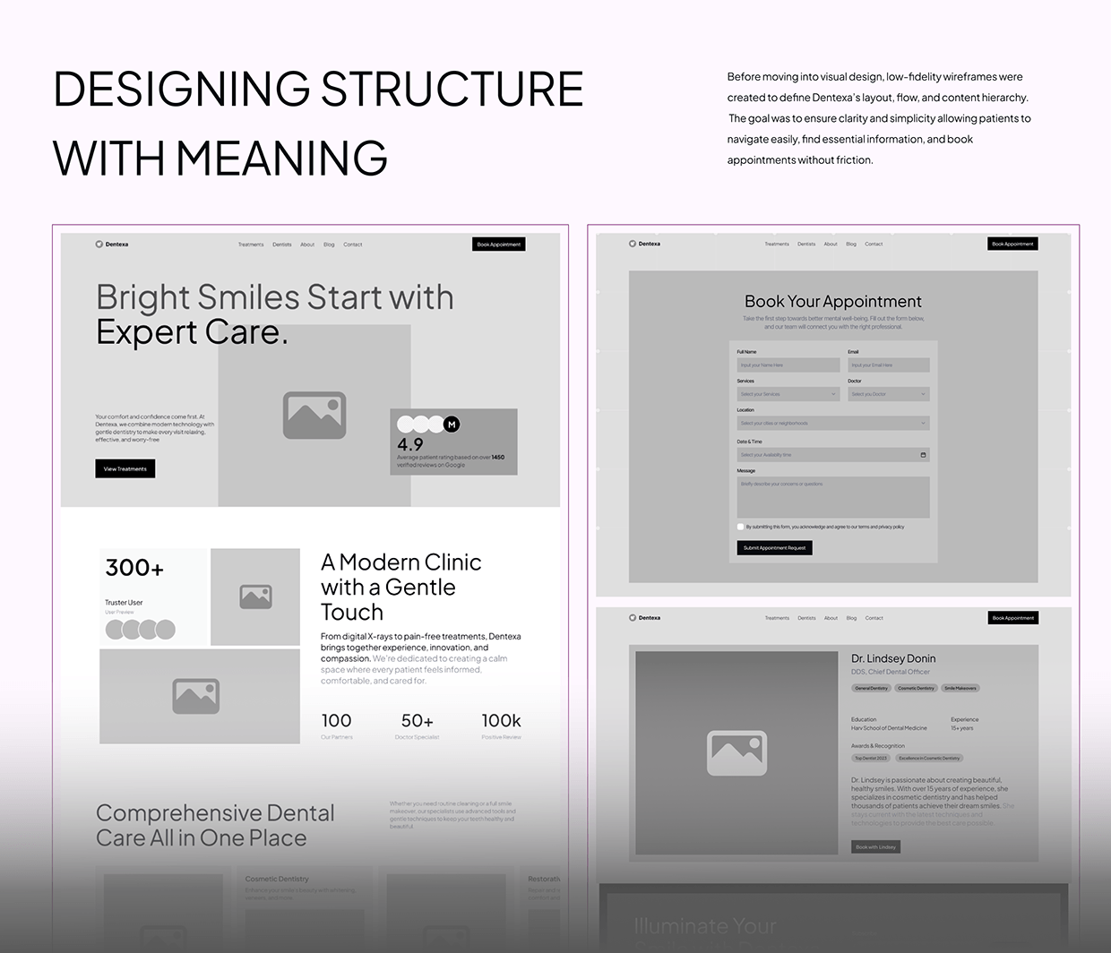 Dentexa | Modern Dental Care Landing Page UI/UX Design Image 5
