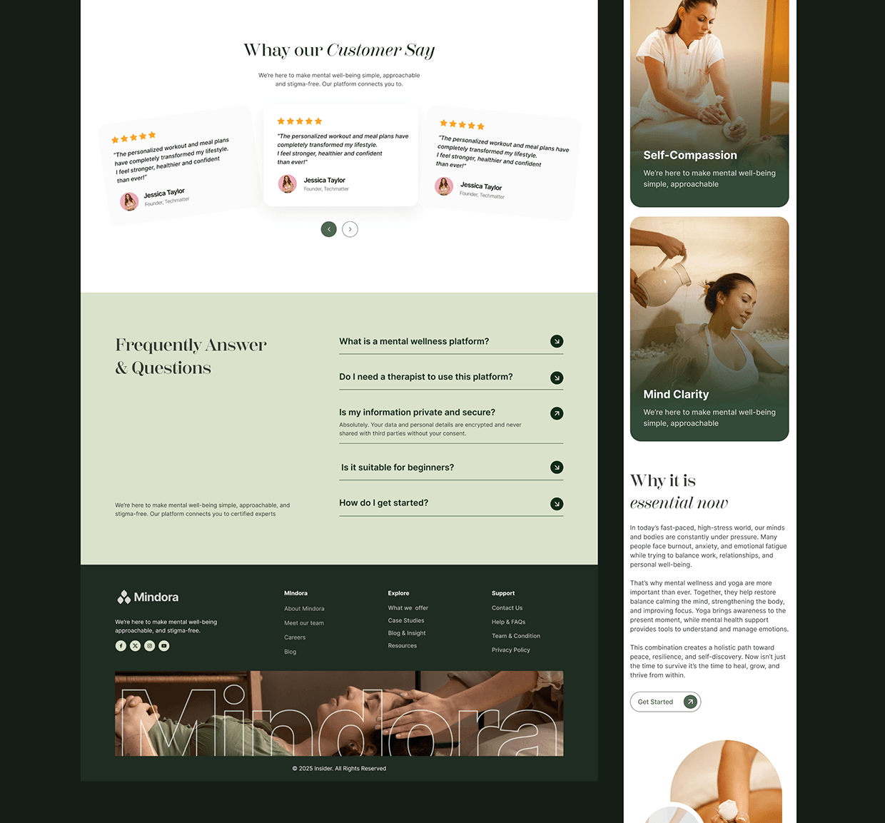 Mindora | Mental Wellness Platform UI/UX Design Image 10
