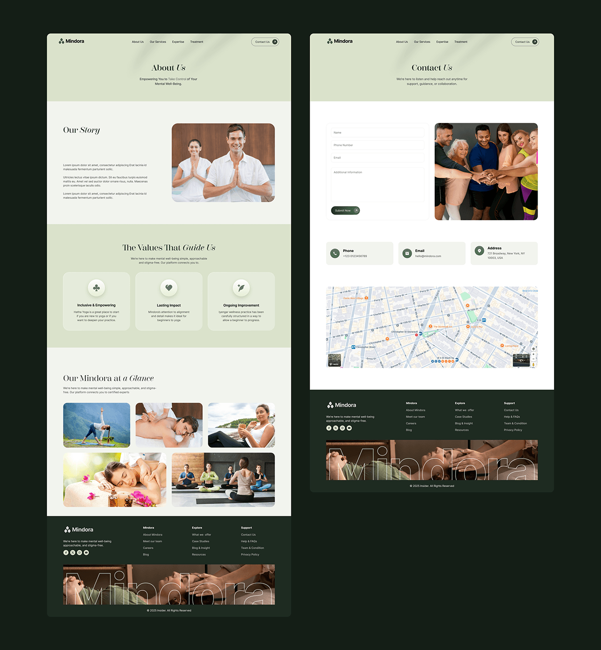 Mindora | Mental Wellness Platform UI/UX Design Image 12