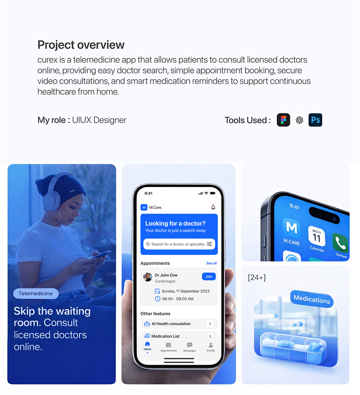 Telemedicine healthcare app case study Image 0