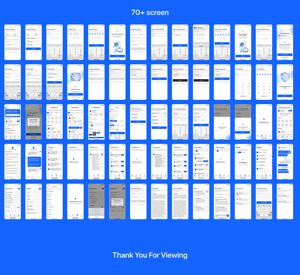 Telemedicine healthcare app case study Image 15