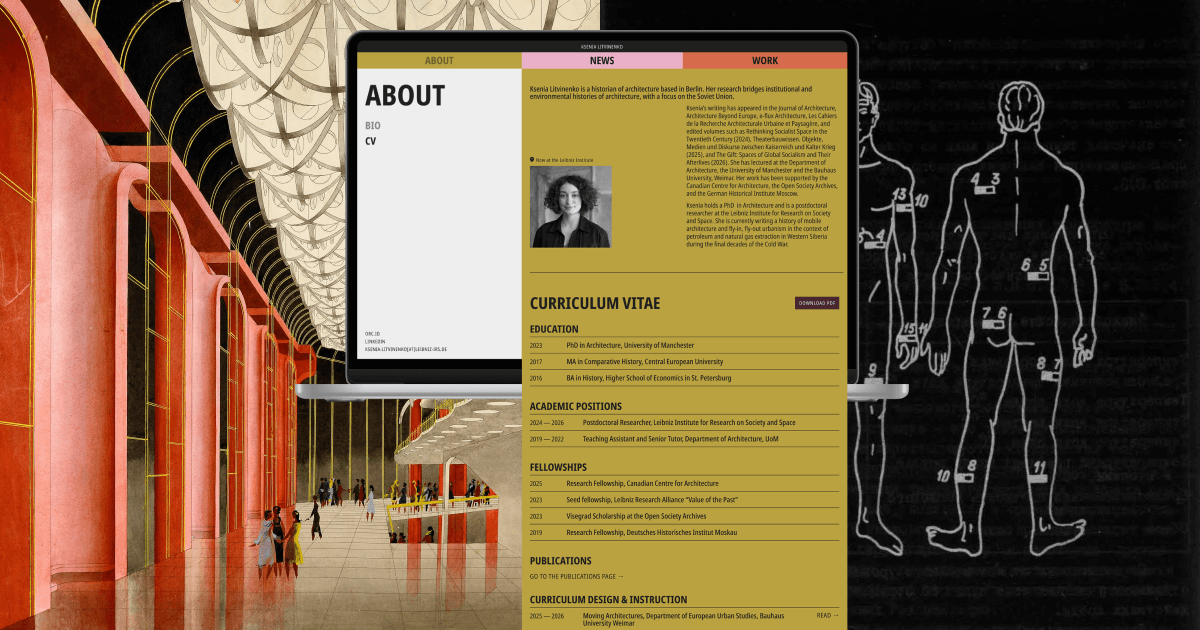 Ksenia Litvinenko — Architecture Historian & Curator