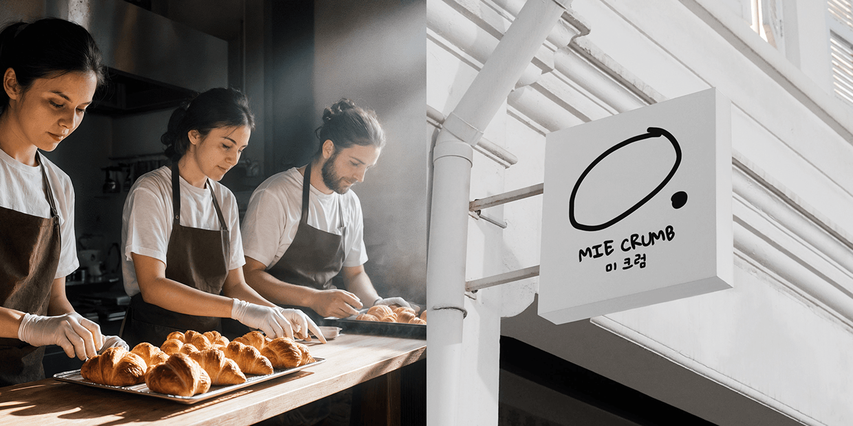 Mie Crumb: Visual Identity Design Image 6