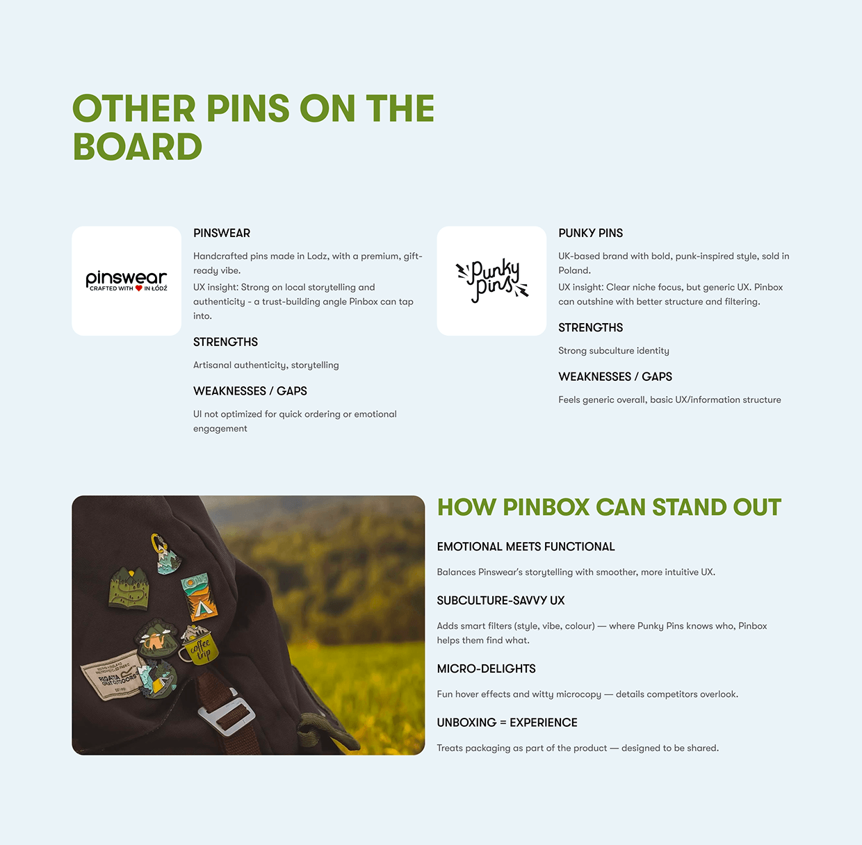 Pinbox – UI/UX for a Niche E-Commerce Brand Image 4