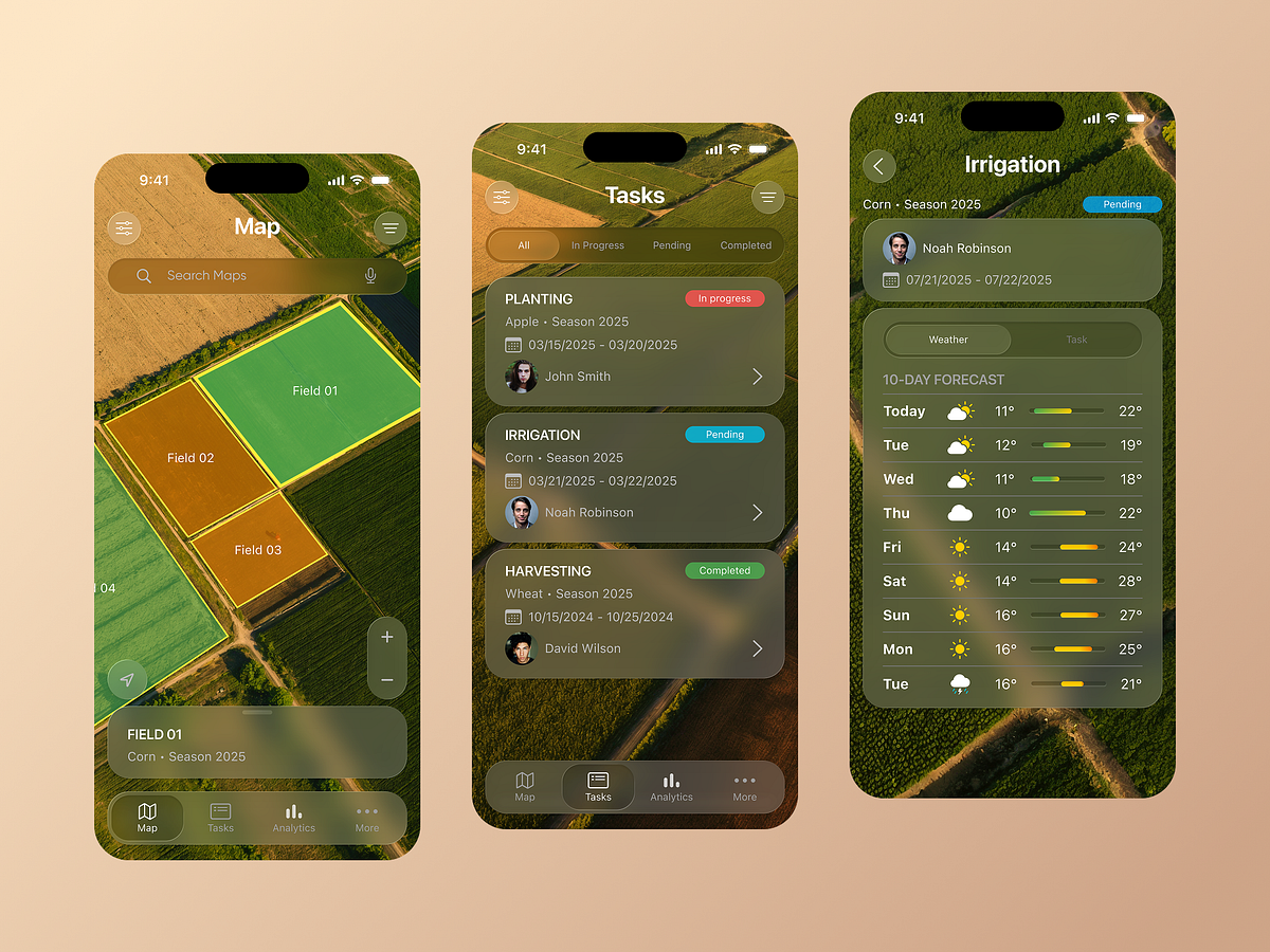 Smart Agriculture Management App