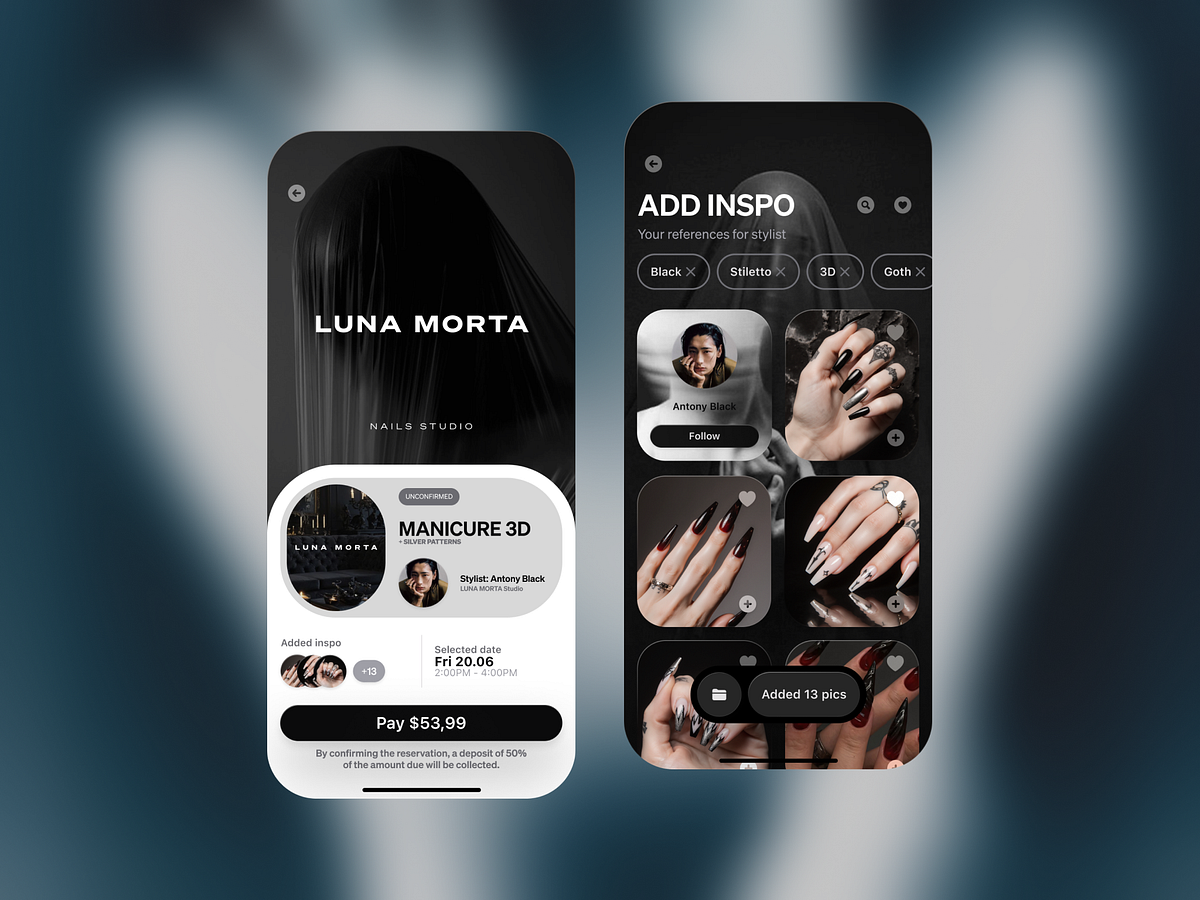 Luna Morta — Nail Studio App
