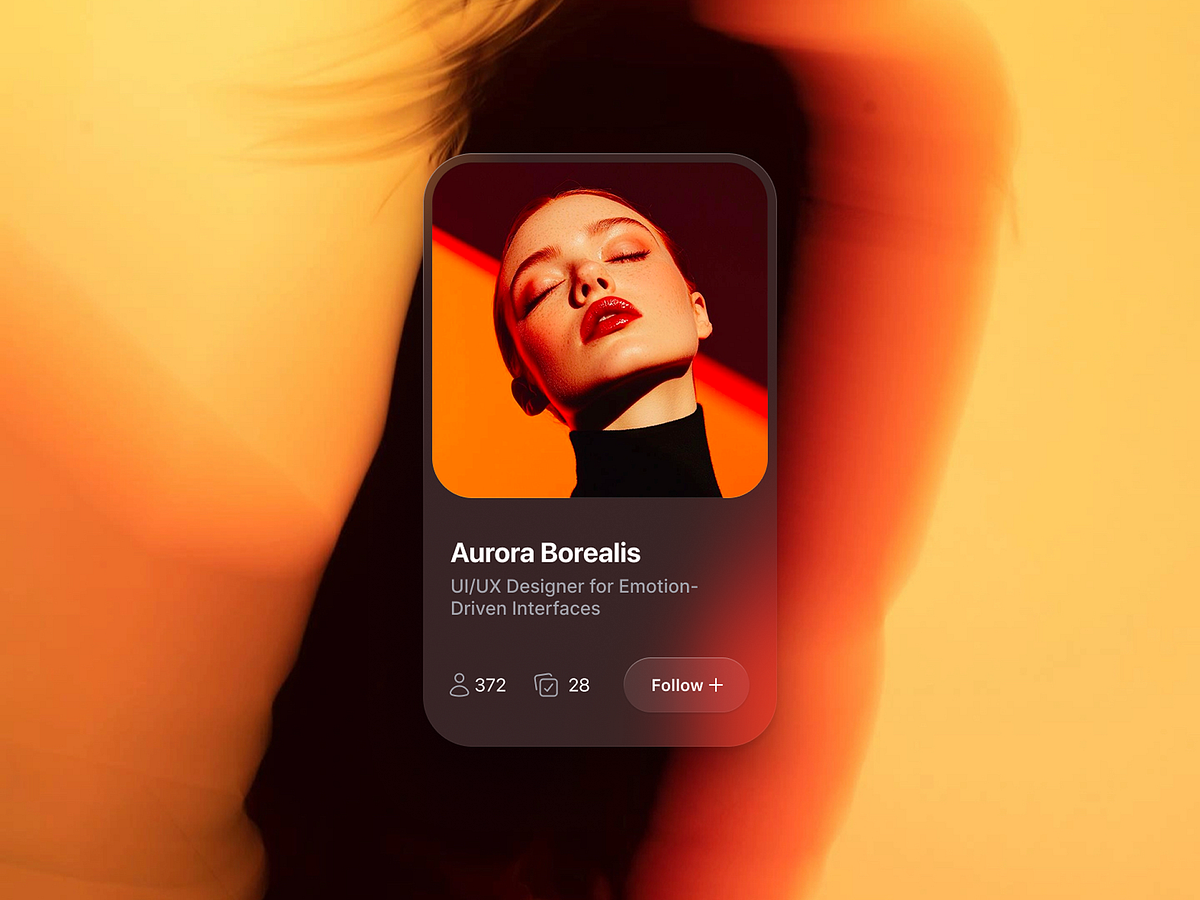 Profile Card A/B Test Image 1