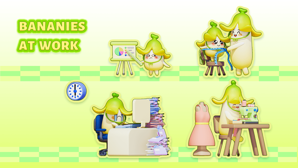 MASCOT 3D - Funny life of Bananies Image 6