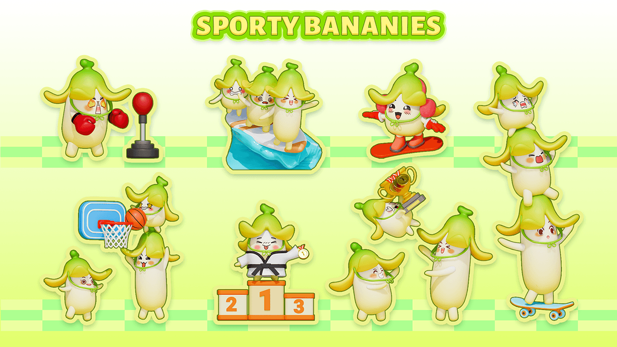 MASCOT 3D - Funny life of Bananies Image 8
