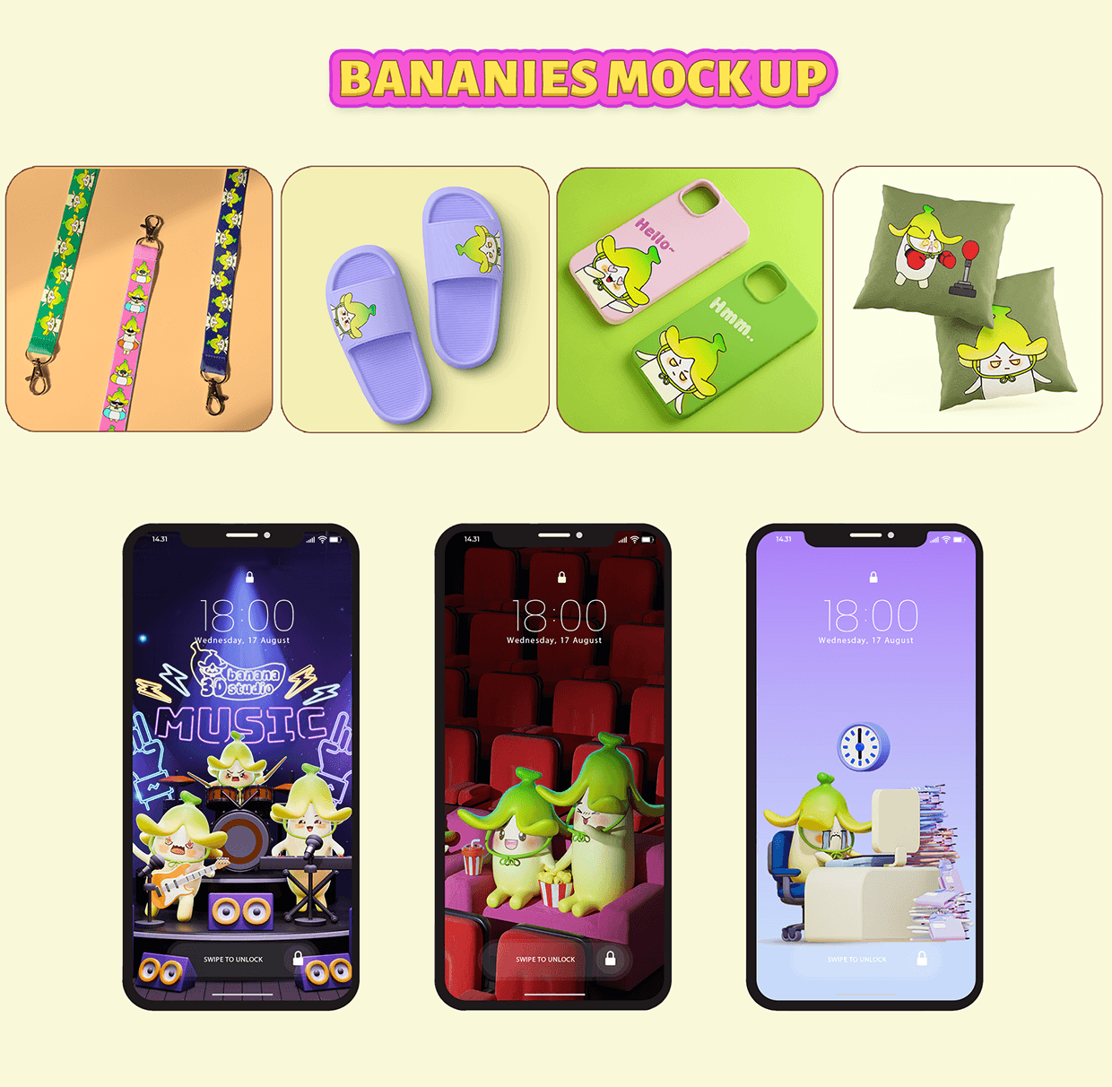 MASCOT 3D - Funny life of Bananies Image 19