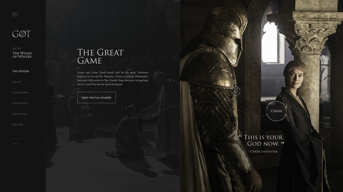 Game Of Thrones — Viewer Guide Experience Image 15