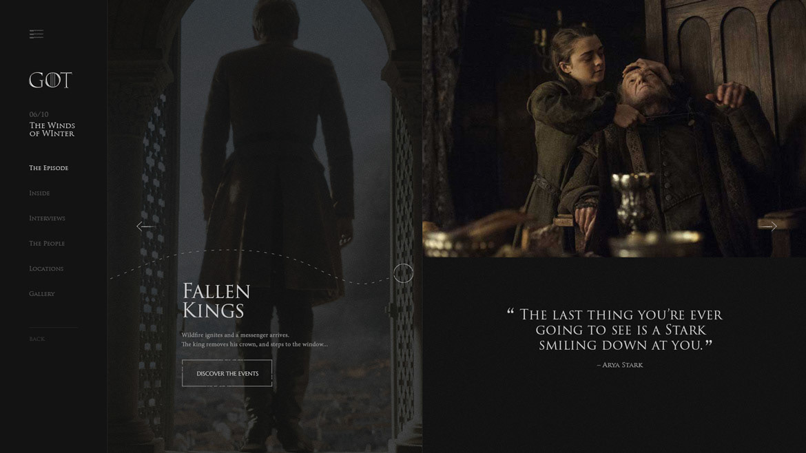Game Of Thrones — Viewer Guide Experience Image 16