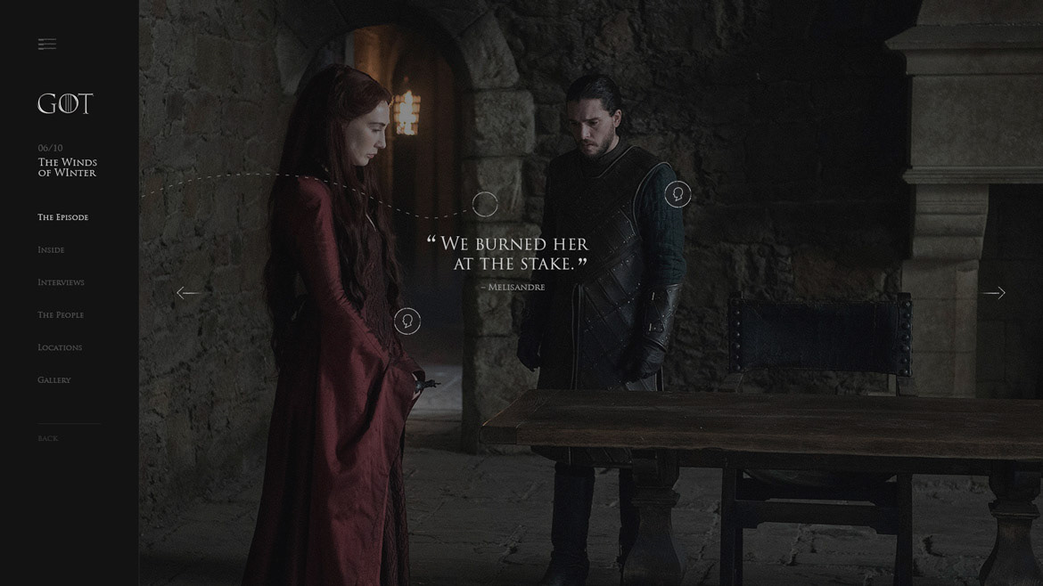 Game Of Thrones — Viewer Guide Experience Image 17