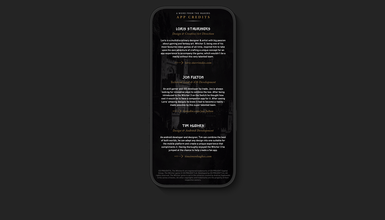 The Witcher 3: Wild Hunt — Companion App Image 5