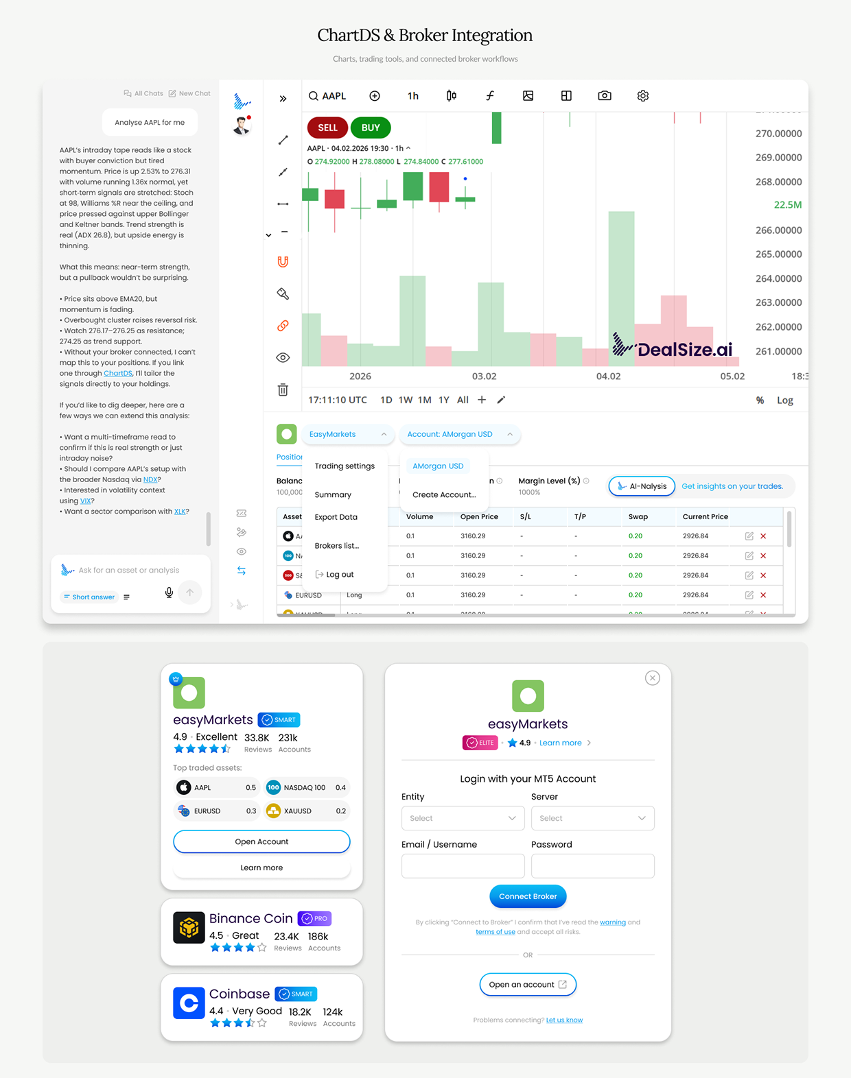 DealSize.ai — AI Trading Platform Image 6