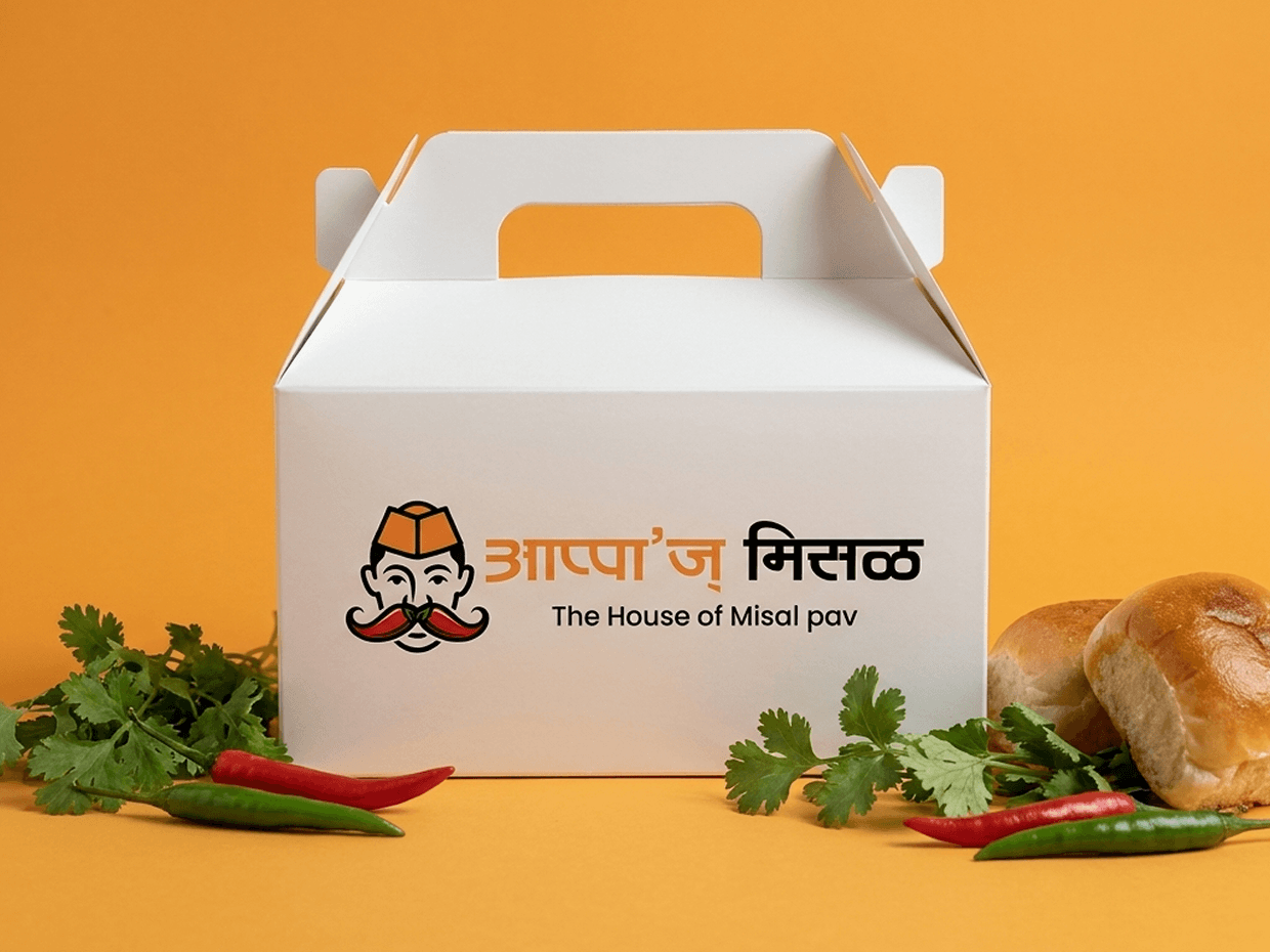 Appa’s Misal: Logo Design & Custom Mascot Image 4