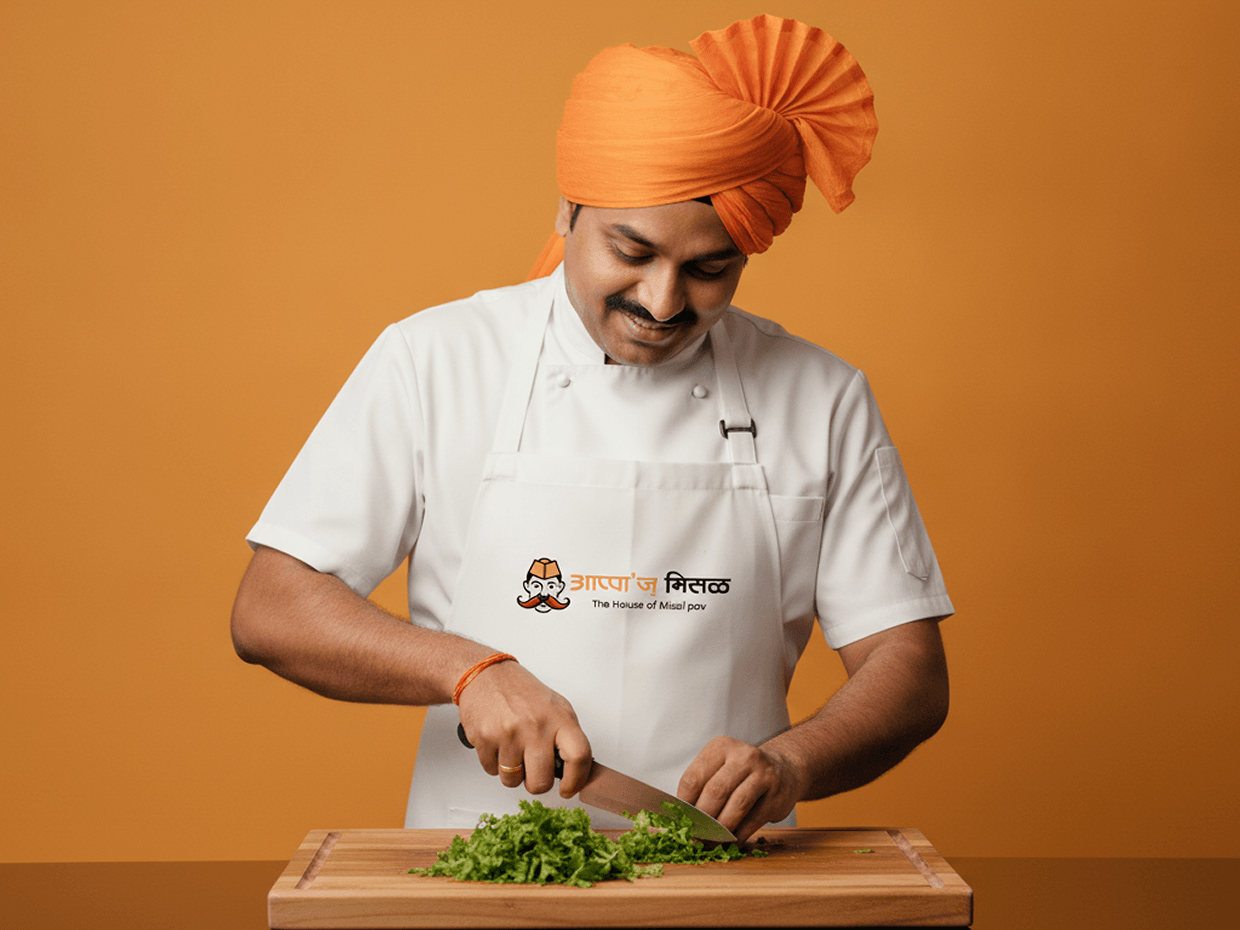 Appa’s Misal: Logo Design & Custom Mascot Image 5