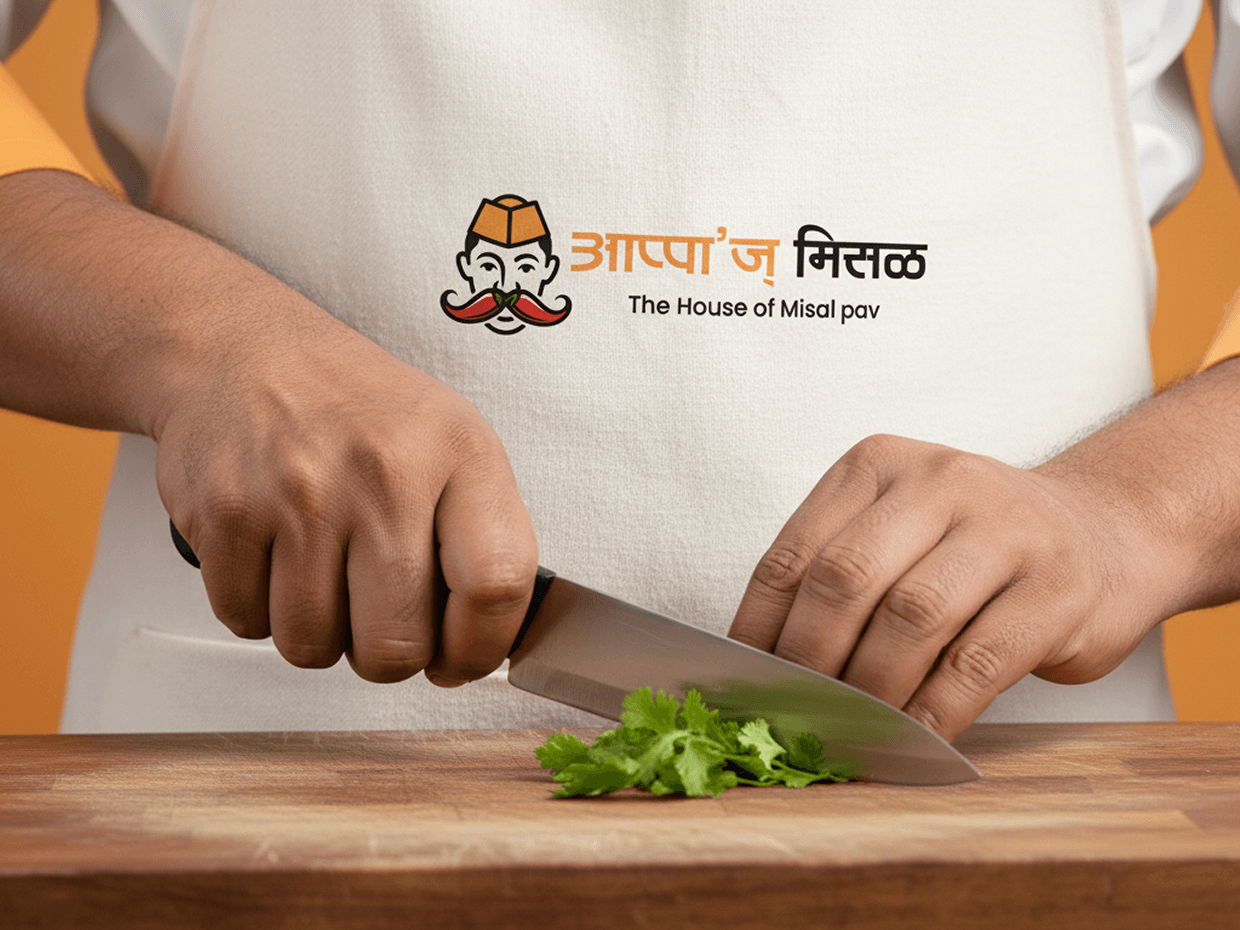 Appa’s Misal: Logo Design & Custom Mascot Image 6