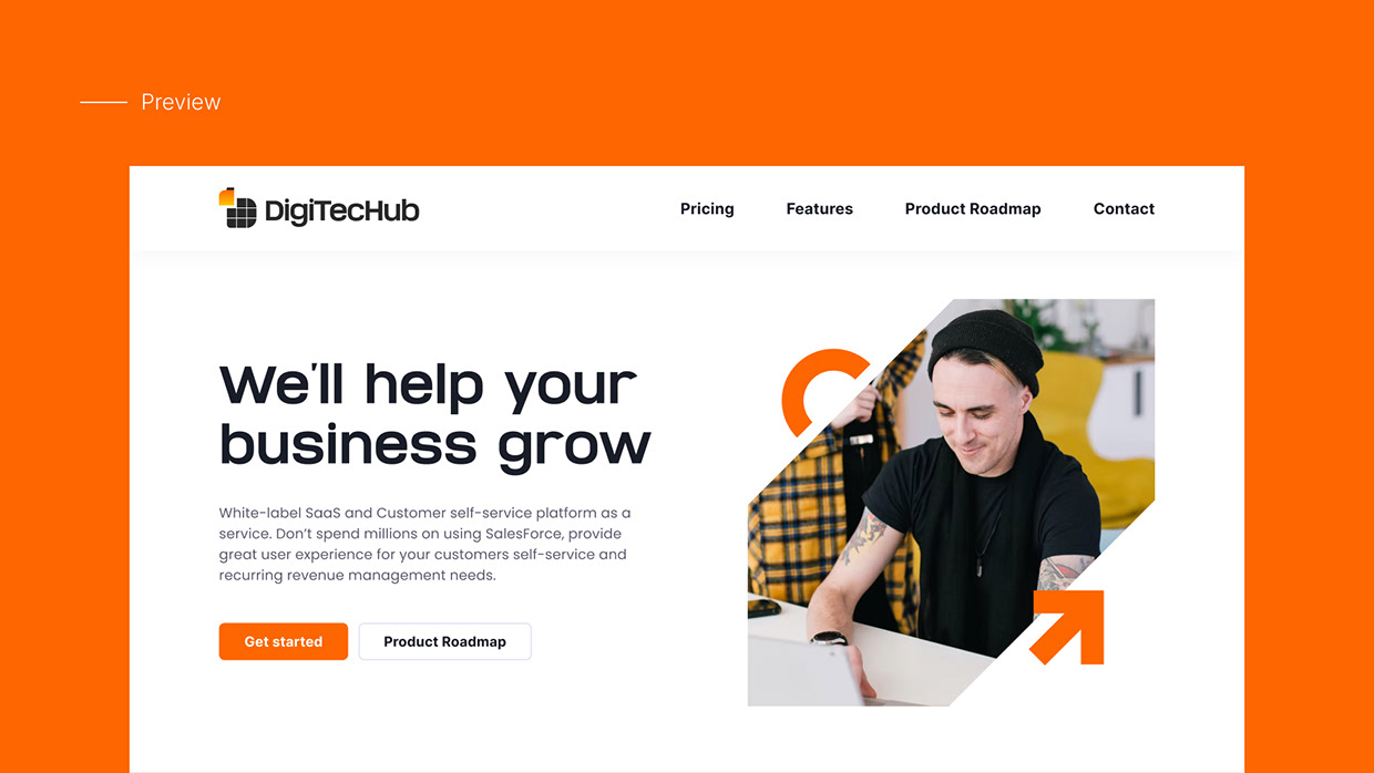 DigitechHub: A Tech Brand's Visual Odyssey Image 6