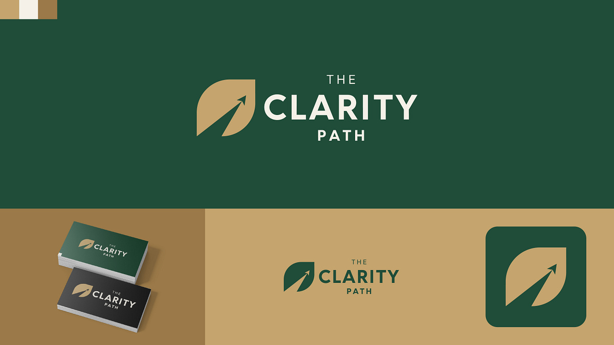Logo & Visual Identity for The Clarity Path