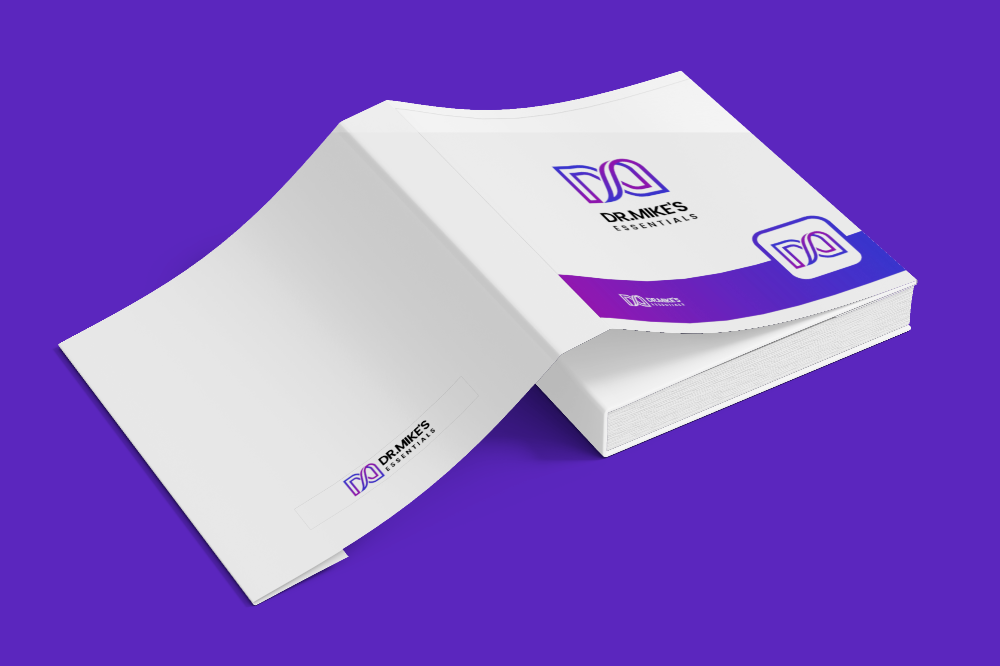 Dr. Mike's Essentials — Monogram & Logo Design Image 0