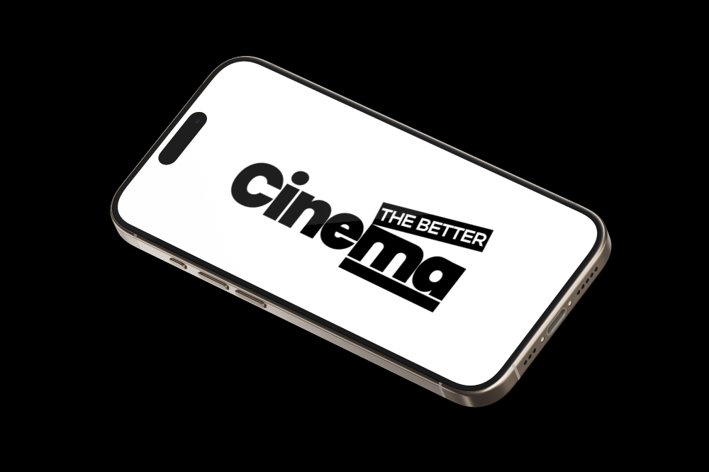 The Better Cinema — Wordmark Concept Image 0
